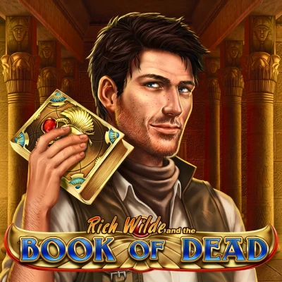 Book of Dead Egyptian-themed slot tile at Yabby Casino Canada