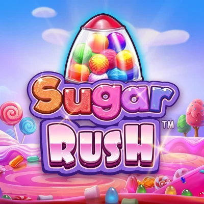 Sugar Rush cluster-pays slot tile in the Yabby Casino game lobby