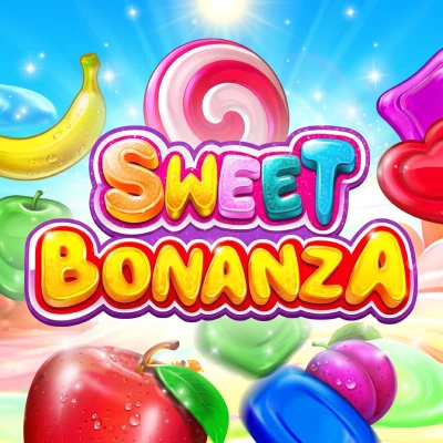 Sweet Bonanza online slot game tile available at Yabby Casino Canada